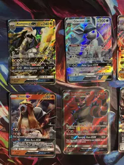 Pokemon GX Ultra Rare Lot (10 Cards) - Solgaleo, Incineroar, Machamp, Tapu Koko - Image 2