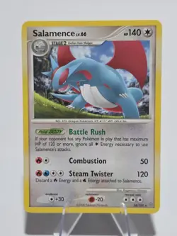 Salamence 24/100 Stormfront Rare Pokemon Card - Image 1
