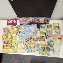 Vintage Pokemon Card Collection Base Set And More Pikachu Charmander - Image 1