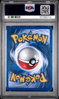 2007 Pokemon Pikachu Holo Inverted Back Error Pop Series 5 Card 12/17 PSA 6 - Image 2