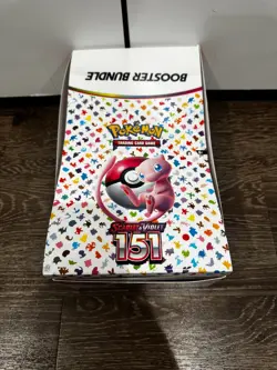 Pokemon Scarlet & Violet - EMPTY 151 Booster Bundle Display BOX ONLY NO CARDS - Image 1