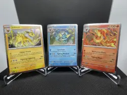 Pokemon TCG Card Lot- Jolteon/Vaporeon/Flareon Sv: Promo's-NM - Image 1