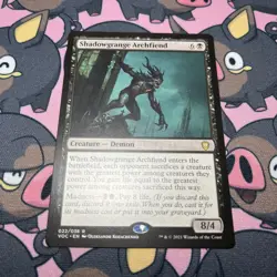 MTG Shadowgrange Archfiend, NM-Mint, English Commander: Innistrad: Crimson Vow - Image 3
