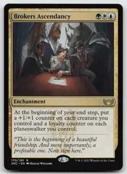 Brokers Ascendancy Streets of New Capenna Rare Regular - Image 1