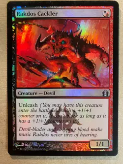 MTG 1x FOIL Rakdos Cackler Return to Ravnica Modern Magic the Gathering x1 HP - Image 1