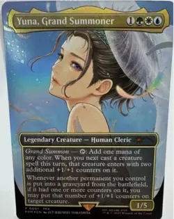 Yuna, Grand Summoner (Borderless) WPN & Gateway Promos Foil - Image 1