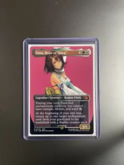 Yuna, Hope of Spira (Borderless) - NM Non Foil - Final Fantasy - MTG English - Image 1
