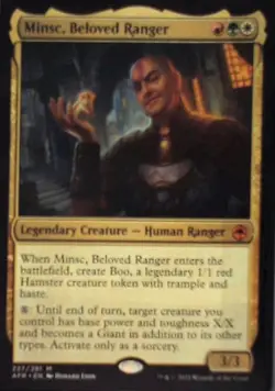 Minsc, Beloved Ranger - Adventures in the Forgotten Realms: #227 Nm C279 - Image 1