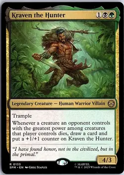 Kraven the Hunter R Marvel's Spider-Man 133 NM Magic - Image 1