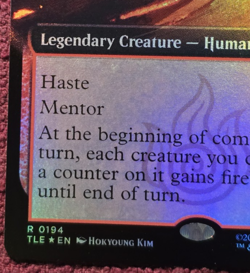 Iroh, Dragon Of The West 194 -MTG Avatar: The Last Airbender - Extended Art FOIL - Image 5