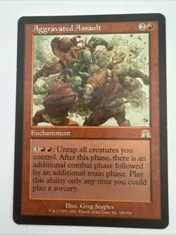 Aggravated Assault Onslaught 185 Near Mint - Image 1