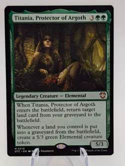 Magic the Gathering | Titania, Protector of Argoth | NM - Image 1