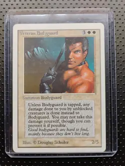 Magic The Gathering MTG Veteran Bodyguard - Image 3