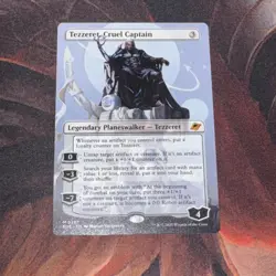 Tezzeret, Cruel Captain X1 Mtg Edge Of Eternities Nm Borderless - Image 1