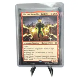 Electro, Assaulting Battery Marvel's Spider-Man Regular MTG Near Mint NM #76 - Image 1