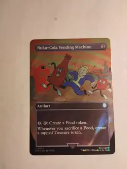Nuka Cola Vending Machine Surge Foil Borderless - Image 1