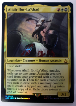 Altair Ibn-La'Ahad - FOIL Mythic - MTG Assassin's Creed - 0045 NM - Image 1