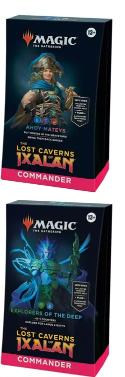MTG Commander LCI Bundle: Explorers of the Deep + Ahoy Mateys - 2 Sealed Decks - Image 1