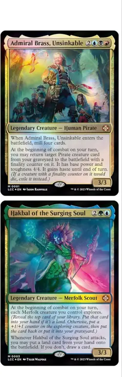 MTG Commander LCI Bundle: Explorers of the Deep + Ahoy Mateys - 2 Sealed Decks - Image 4