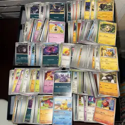20+ LB Pokemon Bulk Lot - Scarlet & Violet Sets (151, PRIS, DRI) Non-Holo Only - Image 2