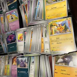 20+ LB Pokemon Bulk Lot - Scarlet & Violet Sets (151, PRIS, DRI) Non-Holo Only - Image 3