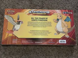 Pokemon TCG XY Evolutions Kanto Power Collection Box Dragonite Pidgot EX Sealed - Image 2