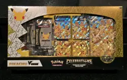 Pokemon TCG: Celebrations Special Collection Box Lot (3) Pikachu V-Union Playmat 820650809156 - Image 5