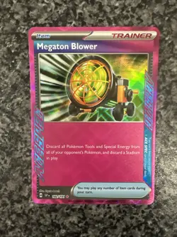 Megaton Blower - 182/191 - Surging Sparks - Ace Spec - Holo - Pokemon TCG - Image 1