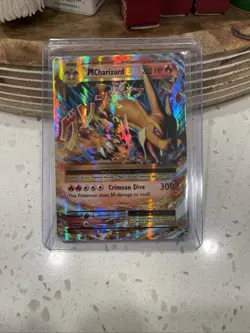 2016 POKEMON M CHARIZARD EX 13/108 XY EVOLUTIONS HOLO-RARE. MINT. - Image 1
