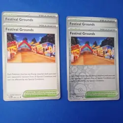 Festival Grounds 108/131 x4 Playset 4x Pokemon TCG SV Prismatic Evolutions - Image 2