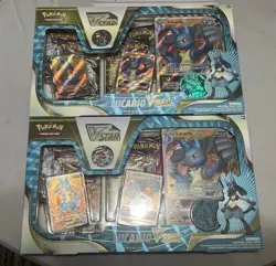 Pokemon TCG Lucario VSTAR Premium Collection - SEALED NEW BOX! Lot of 2! 820650851247 - Image 1