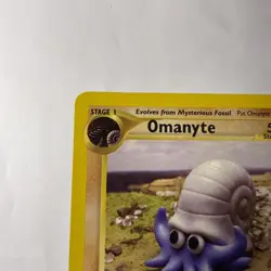 Omanyte - 1st Edition - 60/75 Neo Discovery - Pokemon TCG - 2001 - Image 2