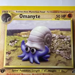 Omanyte - 1st Edition - 60/75 Neo Discovery - Pokemon TCG - 2001 - Image 3