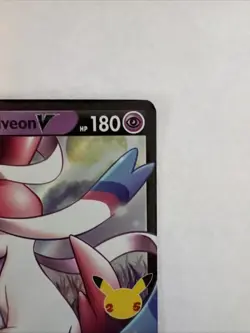 Dark Sylveon V Pokemon 25th Anniversary Celebration Promo SWSH134 Full Art🔥jd - Image 3