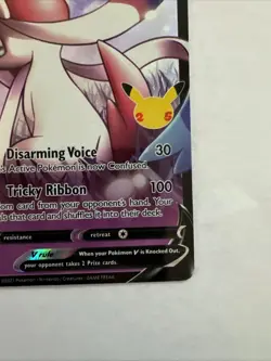 Dark Sylveon V Pokemon 25th Anniversary Celebration Promo SWSH134 Full Art🔥jd - Image 4