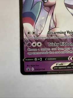 Dark Sylveon V Pokemon 25th Anniversary Celebration Promo SWSH134 Full Art🔥jd - Image 5