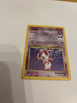 Mewtwo Holo Rare - Pokemon TCG WotC Vintage (Base Set / Promo Era) - Image 3