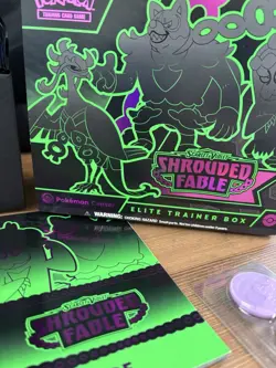 Shrouded Fable ETB Pokemon Center Elite Trainer Box No Packs (See Desc.) - Image 2