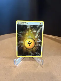 Electric Energy 104/106 Holo Rare Pokemon TCG 2005 EX Emerald - Image 1