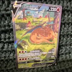 Pokemon Charizard V Full Art Holo SWSH260 Promo 220 HP Fire TCG English - Image 1