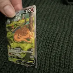 Pokemon Charizard V Full Art Holo SWSH260 Promo 220 HP Fire TCG English - Image 3