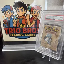 1999 WOTC Pokemon Fossil Unlimited Foil Pack Lapras PSA 9 - Image 1