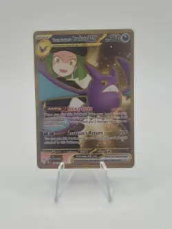 Pokemon Team Rocket's Crobat ex 242/182 Gold Secret Rare Destined Rivals NM/M - Image 1