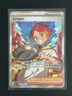 Pokemon: Crispin - 164/142 - SV07: Stellar Crown (SCR) Holo Ultra Rare - Image 1