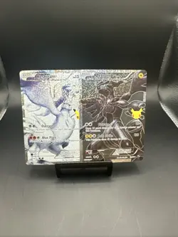 Pokemon TCG Celebrations 25th Anniversary Reshiram And Zekrom Holo Full Arts NM - Image 1