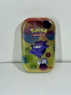 Pokemon TCG Scarlet & Violet 151 Mini Tin Gengar Poliwag - 2 Booster Packs - Image 2