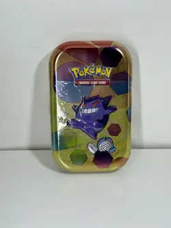 Pokemon TCG Scarlet & Violet 151 Mini Tin Gengar Poliwag - 2 Booster Packs - Image 3