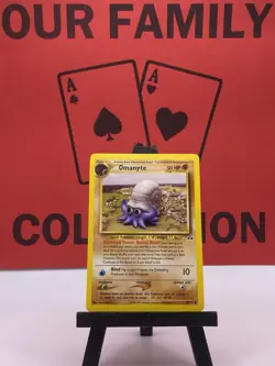 Omanyte 60/75 Neo Discovery Common Regular 2000 WOTC Pokemon TCG VLP - Image 1