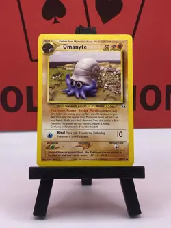 Omanyte 60/75 Neo Discovery Common Regular 2000 WOTC Pokemon TCG VLP - Image 2