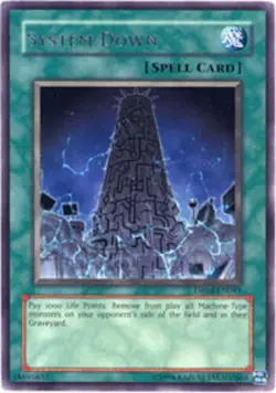 Yugioh! MP System Down - DR04-EN041 - Rare - Unlimited Edition Moderately Played - Image 1